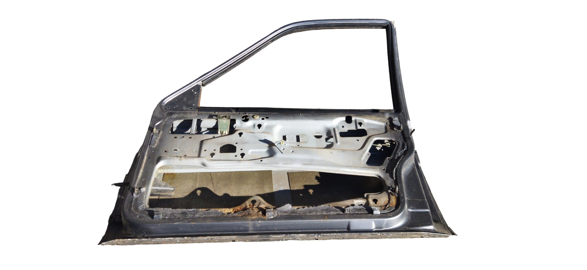 Porta Dianteira Direita Vw Santana Gl 1995 Dianteira Direito Preta 5