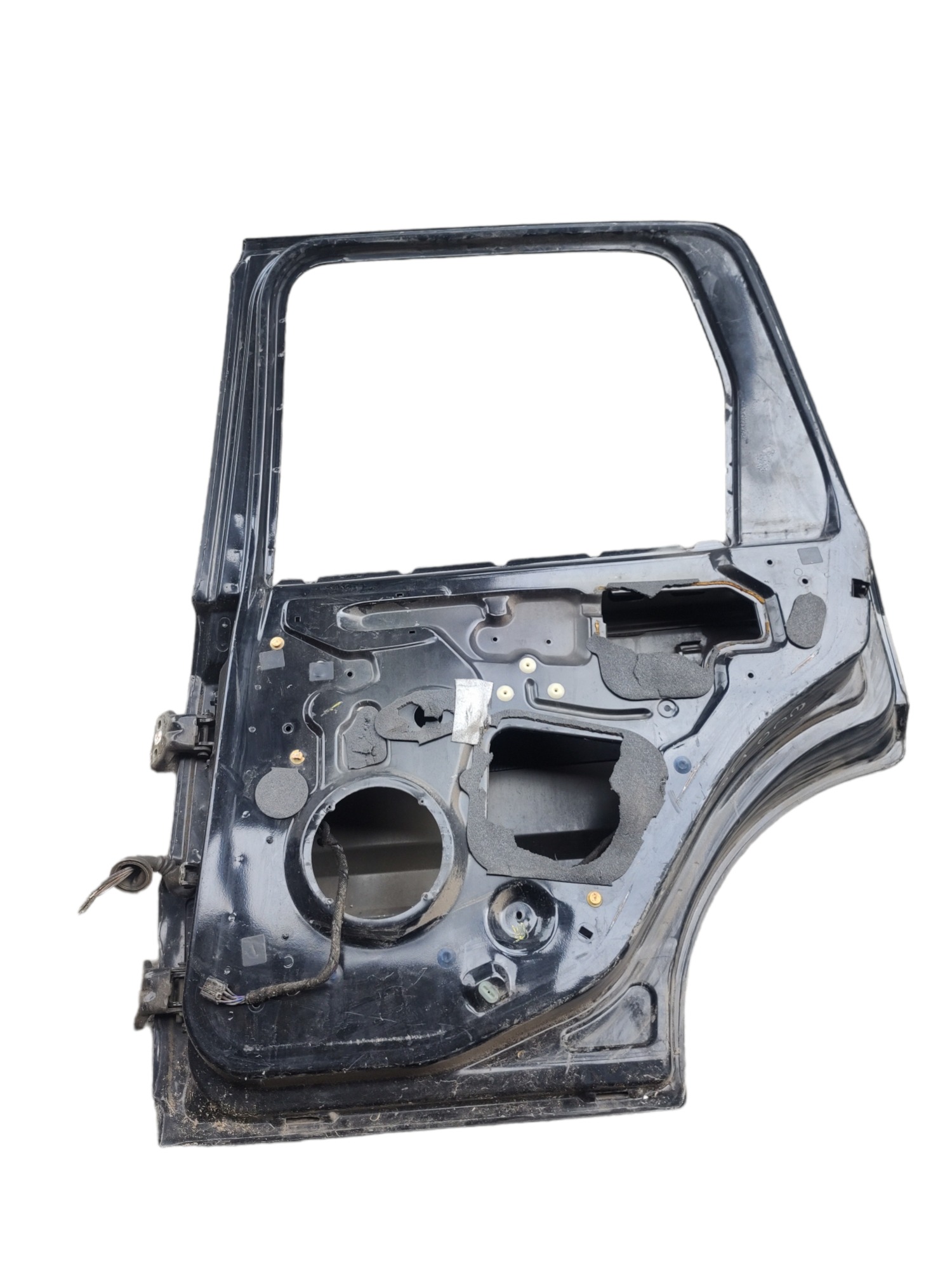 Porta Traseira Direita Ford Ecosport 2006 Traseira Direito Preto 2