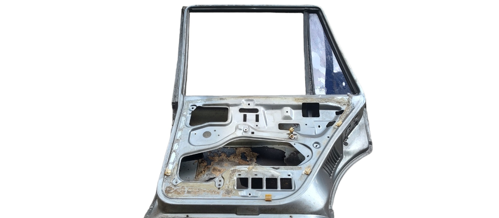 Porta Traseira Direita Vw Santana Quantum Cl 1992 Traseira Direito Cinza 5