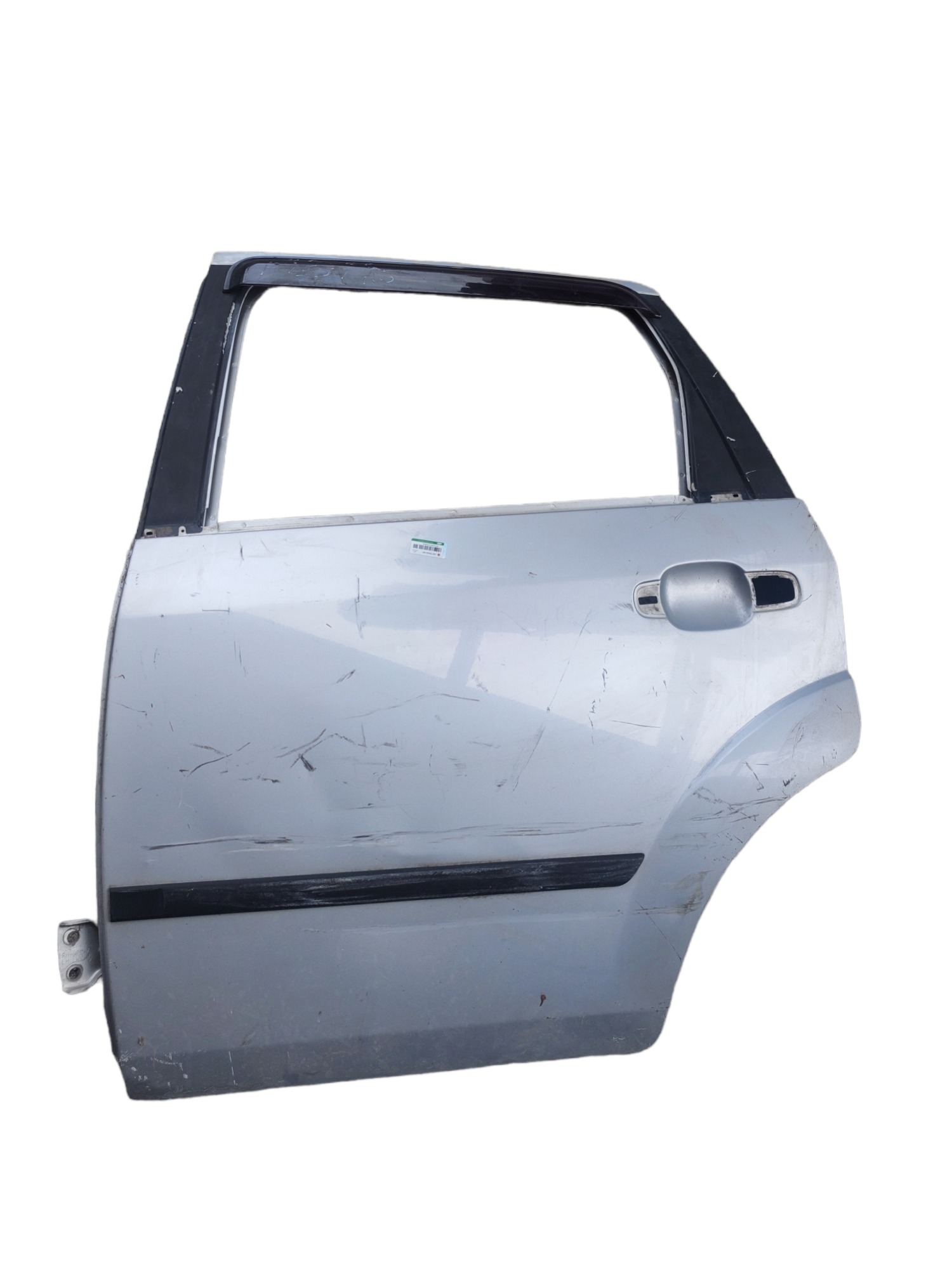Porta Traseira Esquerda Ford Fiesta 2004 Prateado 1