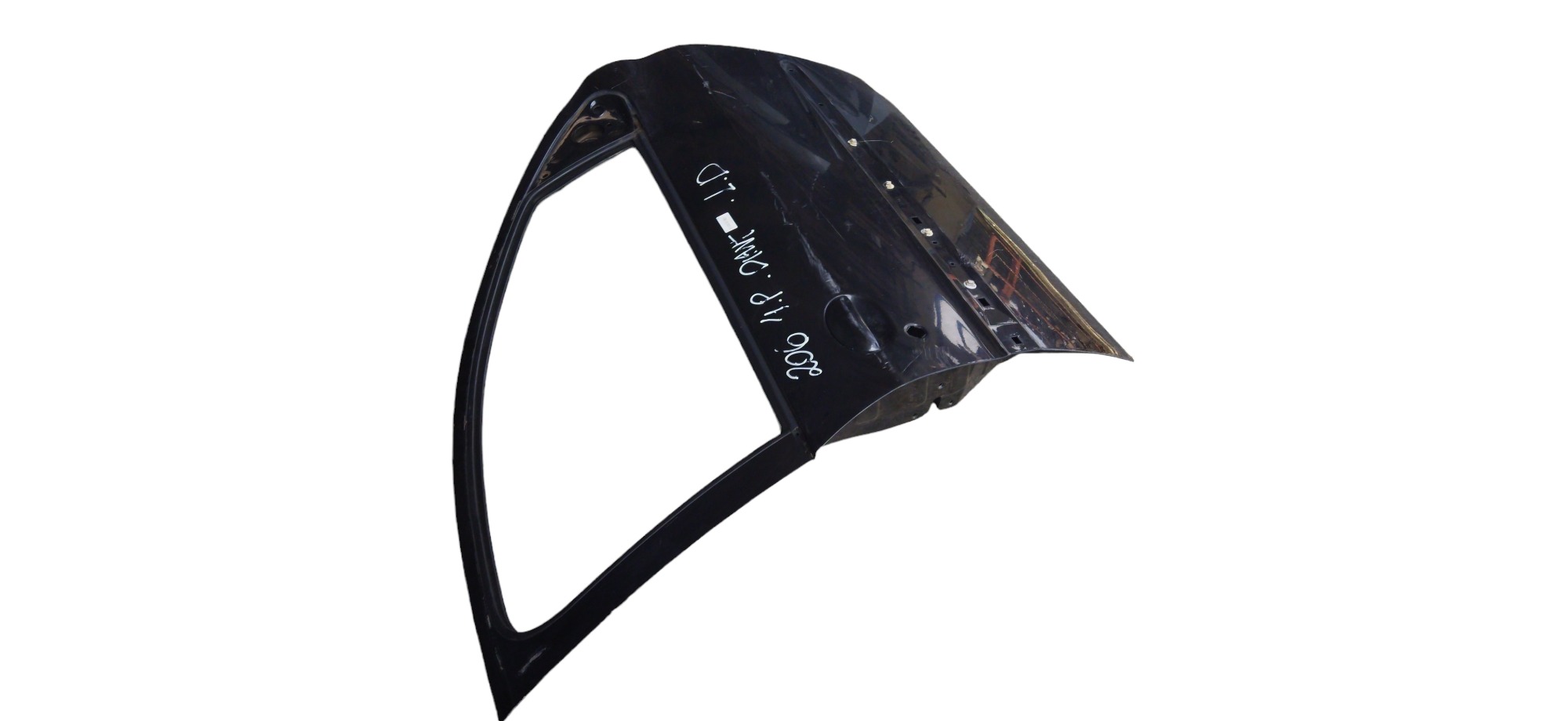 Porta Dianteira Direita Peugeot 206 4 Portas  Dianteira Direita Preto 3