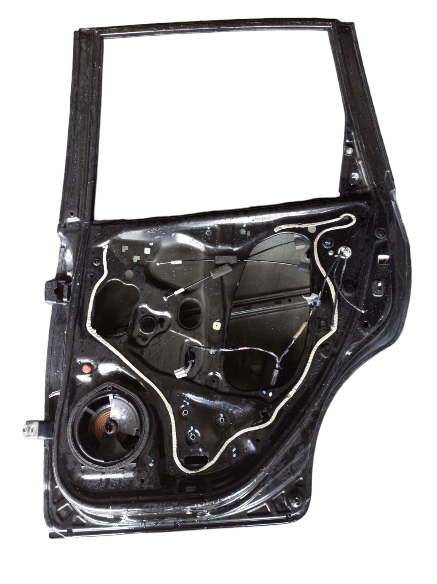 Porta Traseira Direita Honda Fit 2004 Preto 3