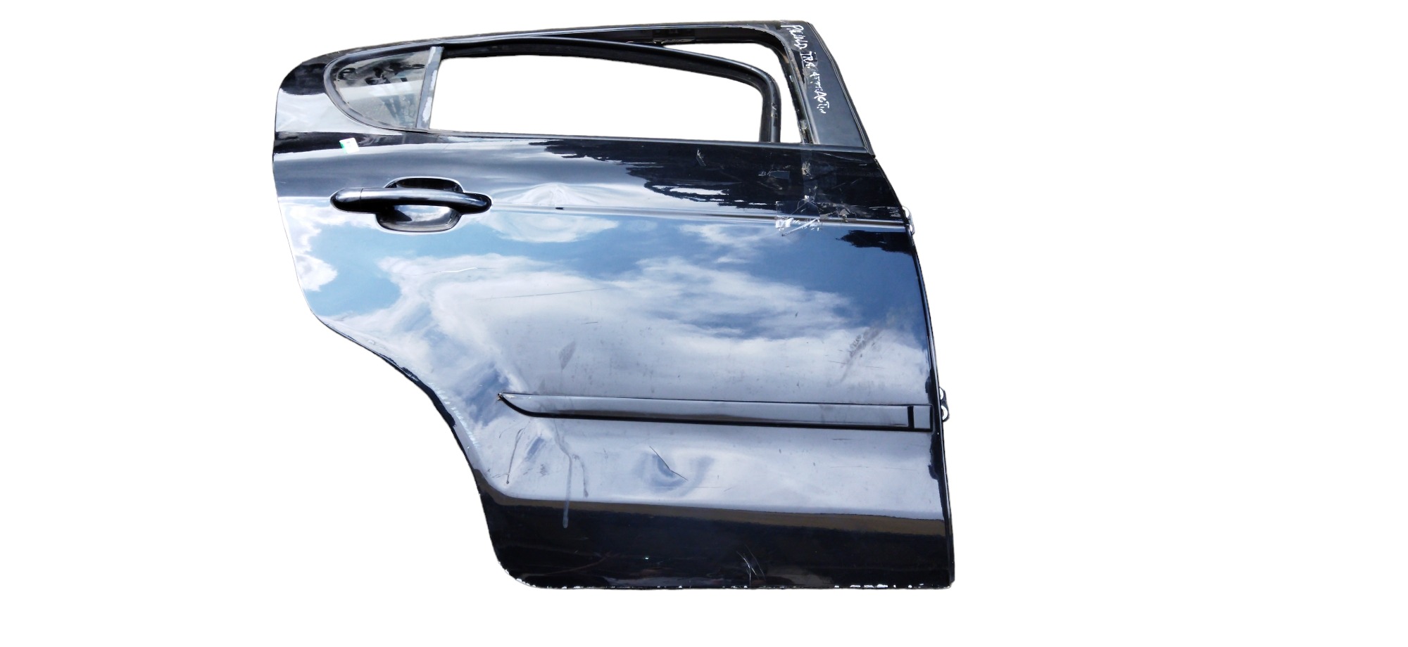 Porta Traseira Direita Fiat Palio Attractive 2015 Traseira Direita Preto 1