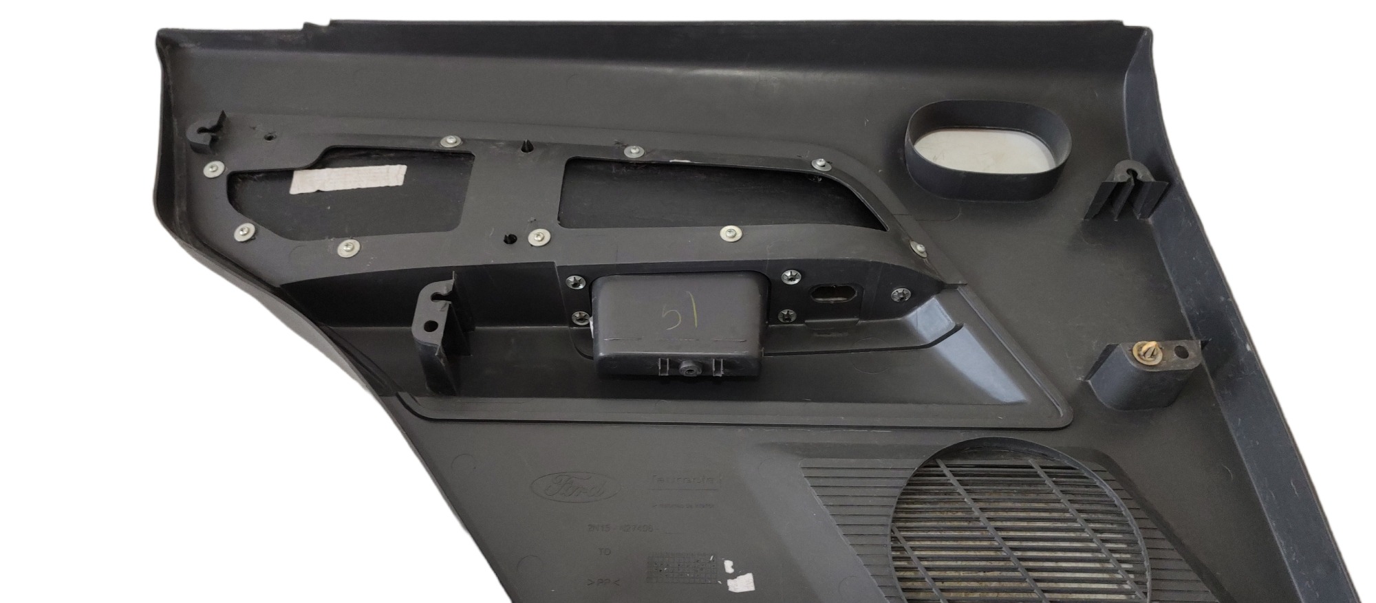 Forro De Porta Traseiro Direito Ford Ecosport 2007 Cinza 3
