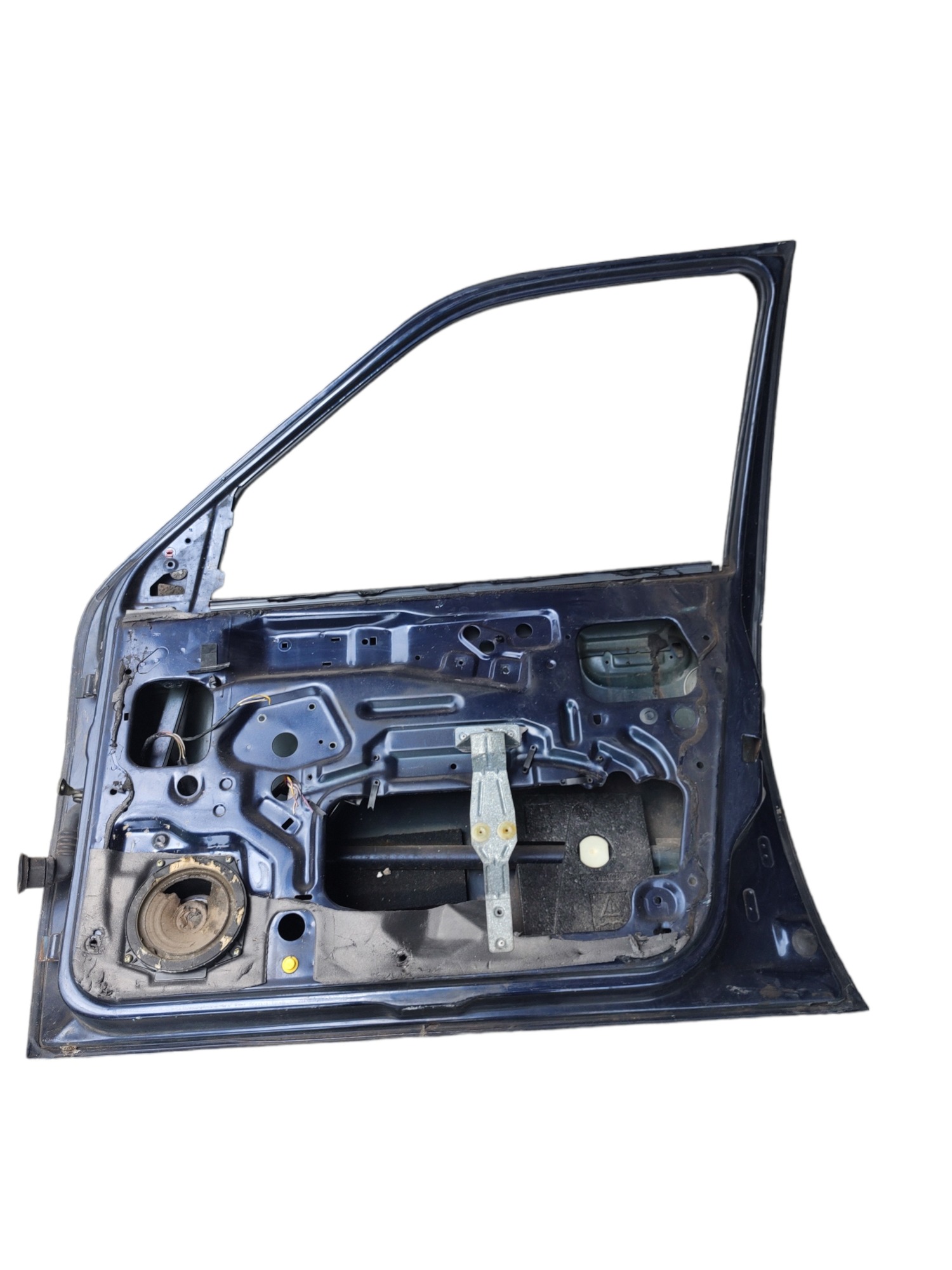 Porta Dianteira Direita Ford Fiesta Clx 1996 Dianteira Azul 2