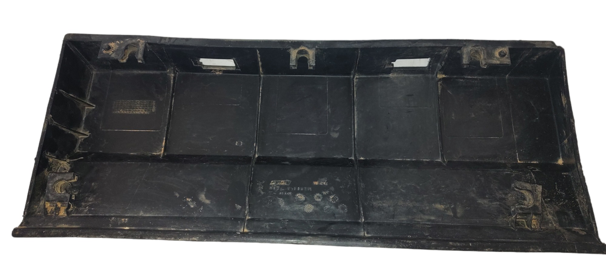 Moldura Traseira Esquerda Fiat Fiorino  Preto 2