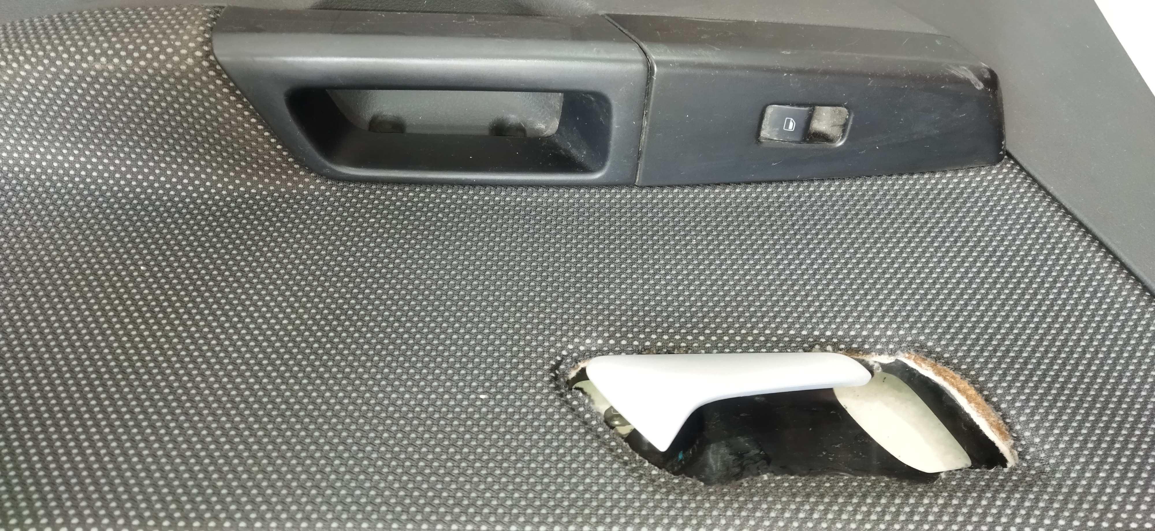 Forro Porta Traseira Direito Vw Fox Cinza 8