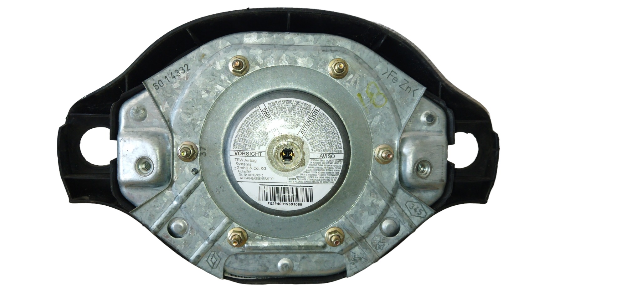 Air Bag Lado Esquerdo Motorista  Renault Clio 2000 2