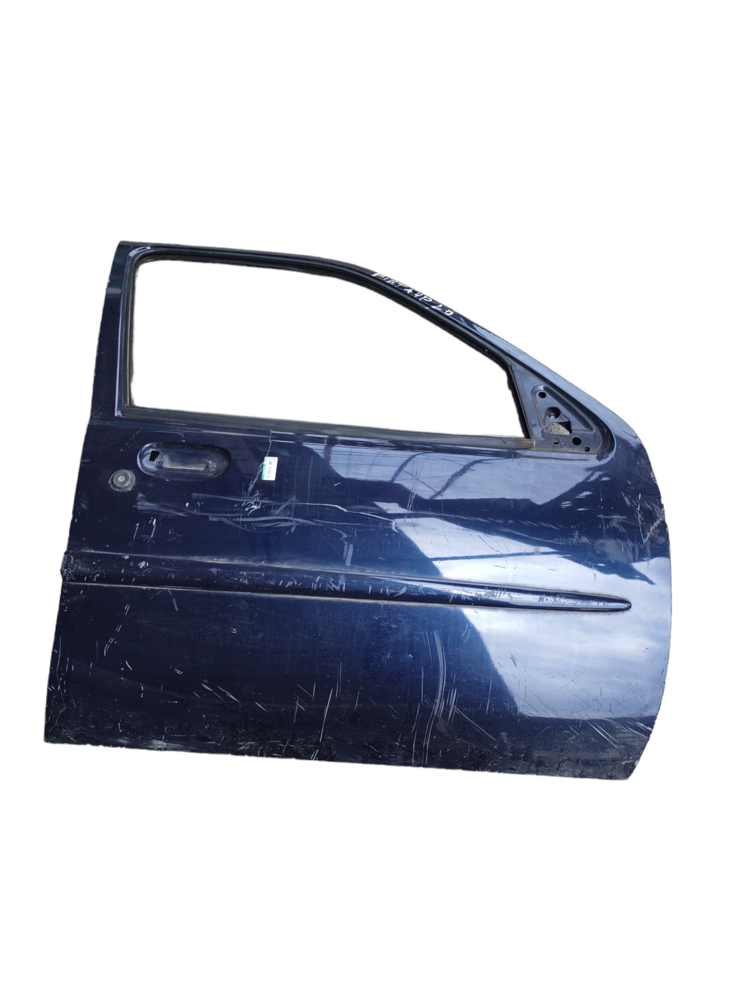 Porta Dianteira Direita Ford Fiesta Clx 1996 Dianteira Azul 1