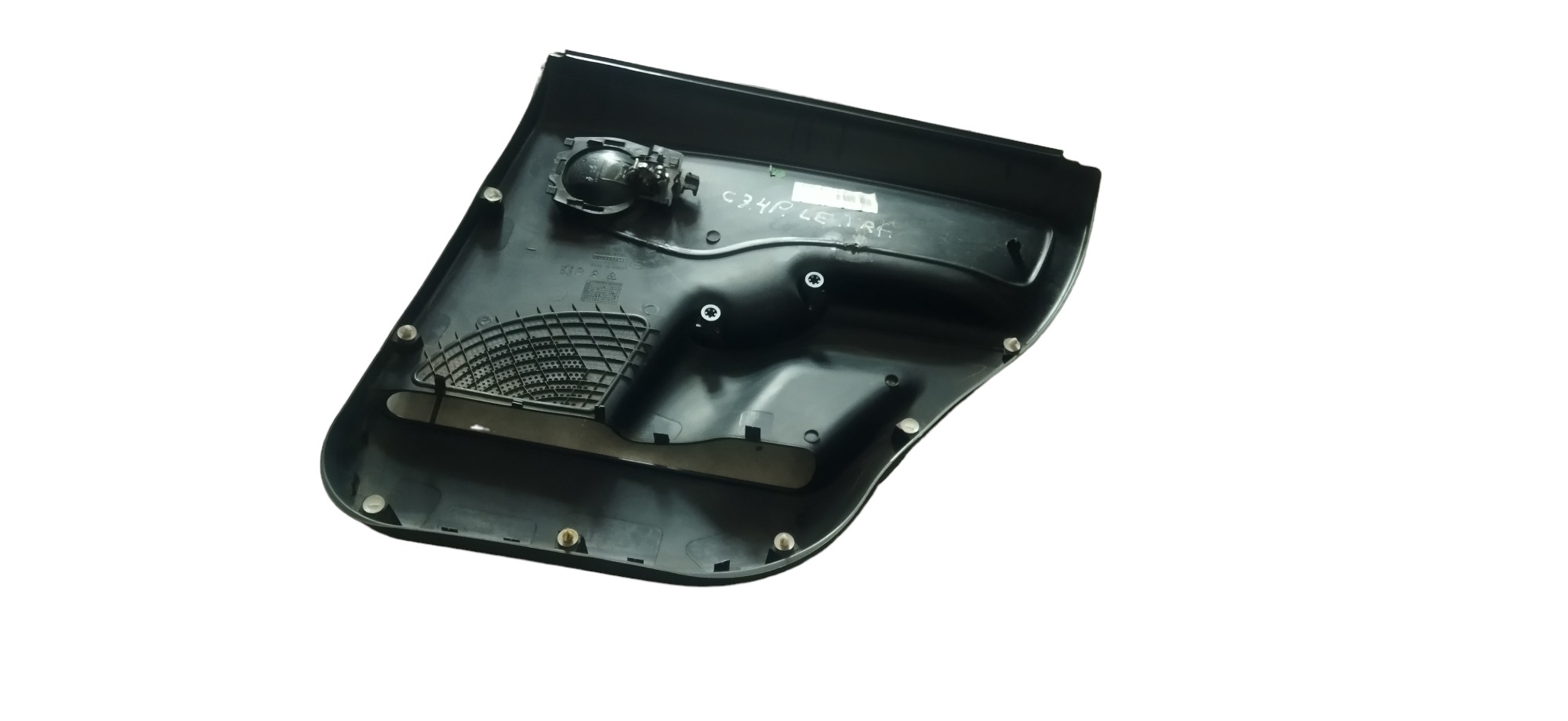 Forro Porta Traseira Esquerda Citroen C3  Preto 7