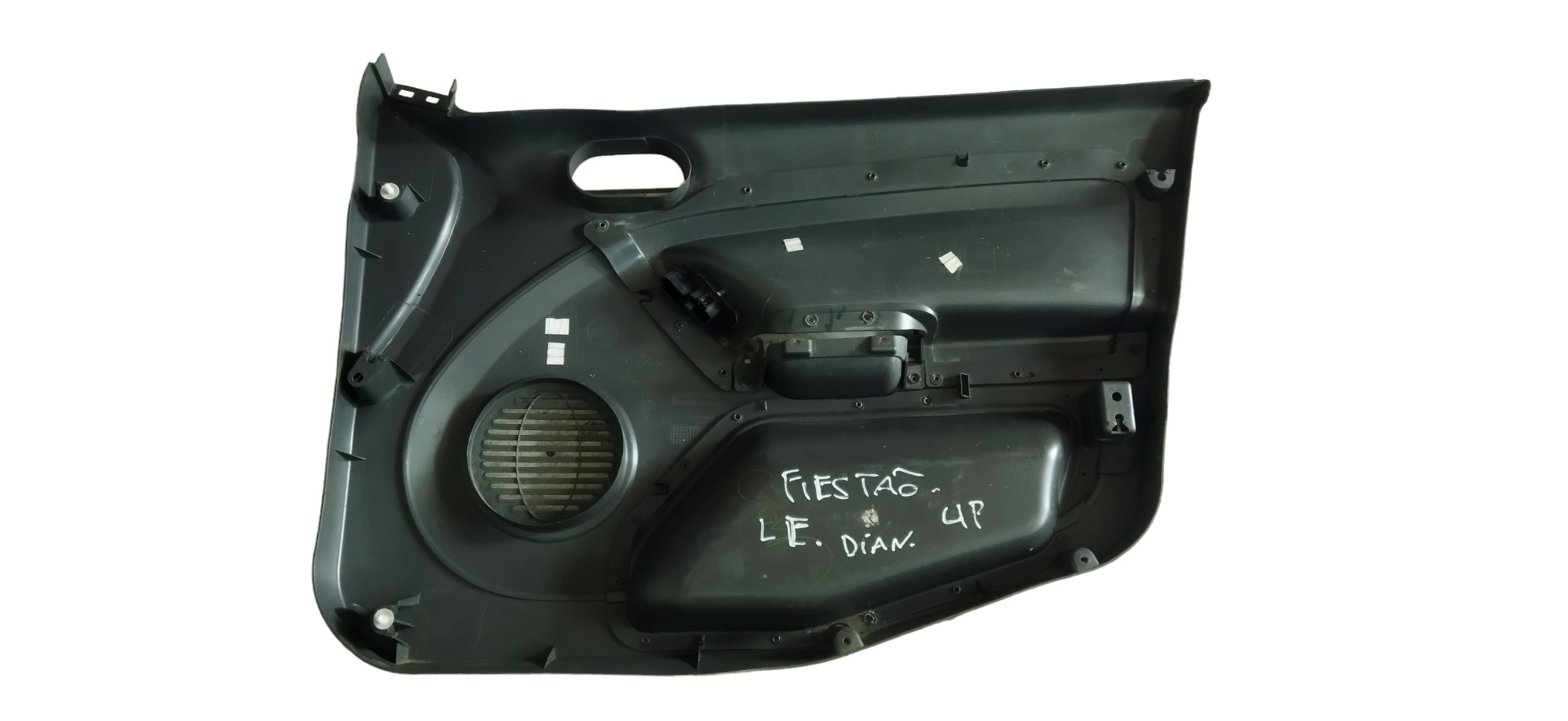 Forro Porta Dianteira Esquerda Ford Fiesta 4 Portas  Cinza 2