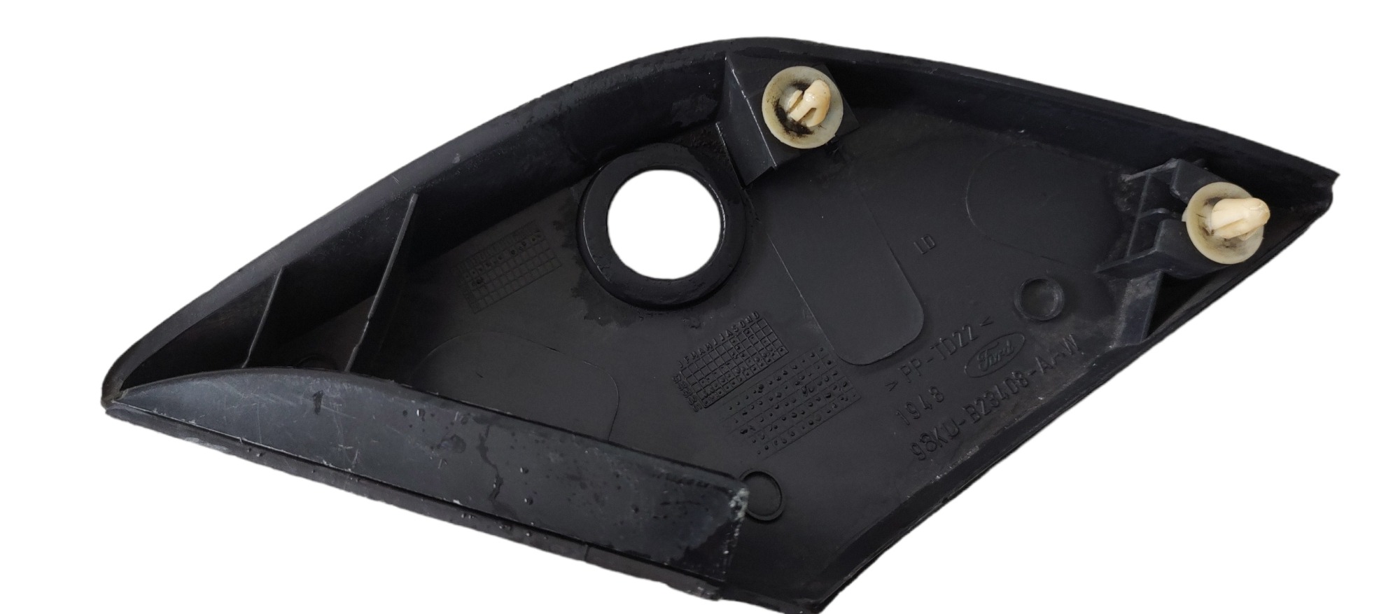 Moldura Retrovisor Esquerdo Vw Gol G5 G6 Preto 2