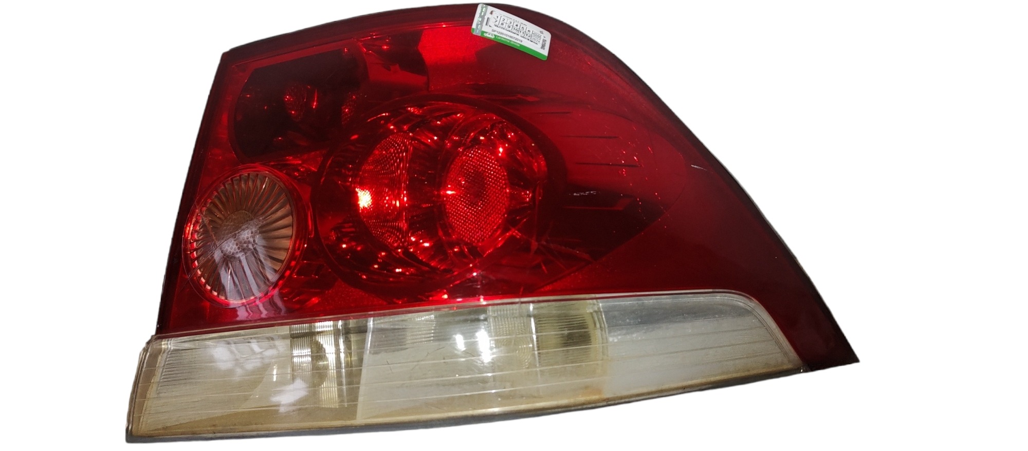 Lanterna Traseira Direita Gm Vectra Com Detalhes  Direito Vermelho E Transparente