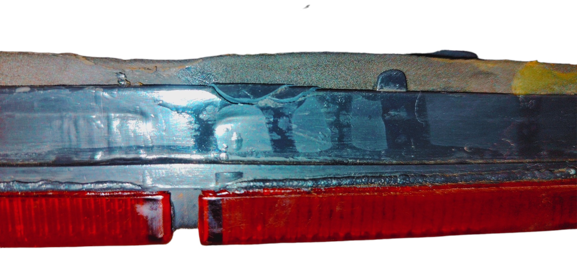 Lanterna Traseira Direita Vw Gol Quadrado C/detalhe  Direito Vermelho 5