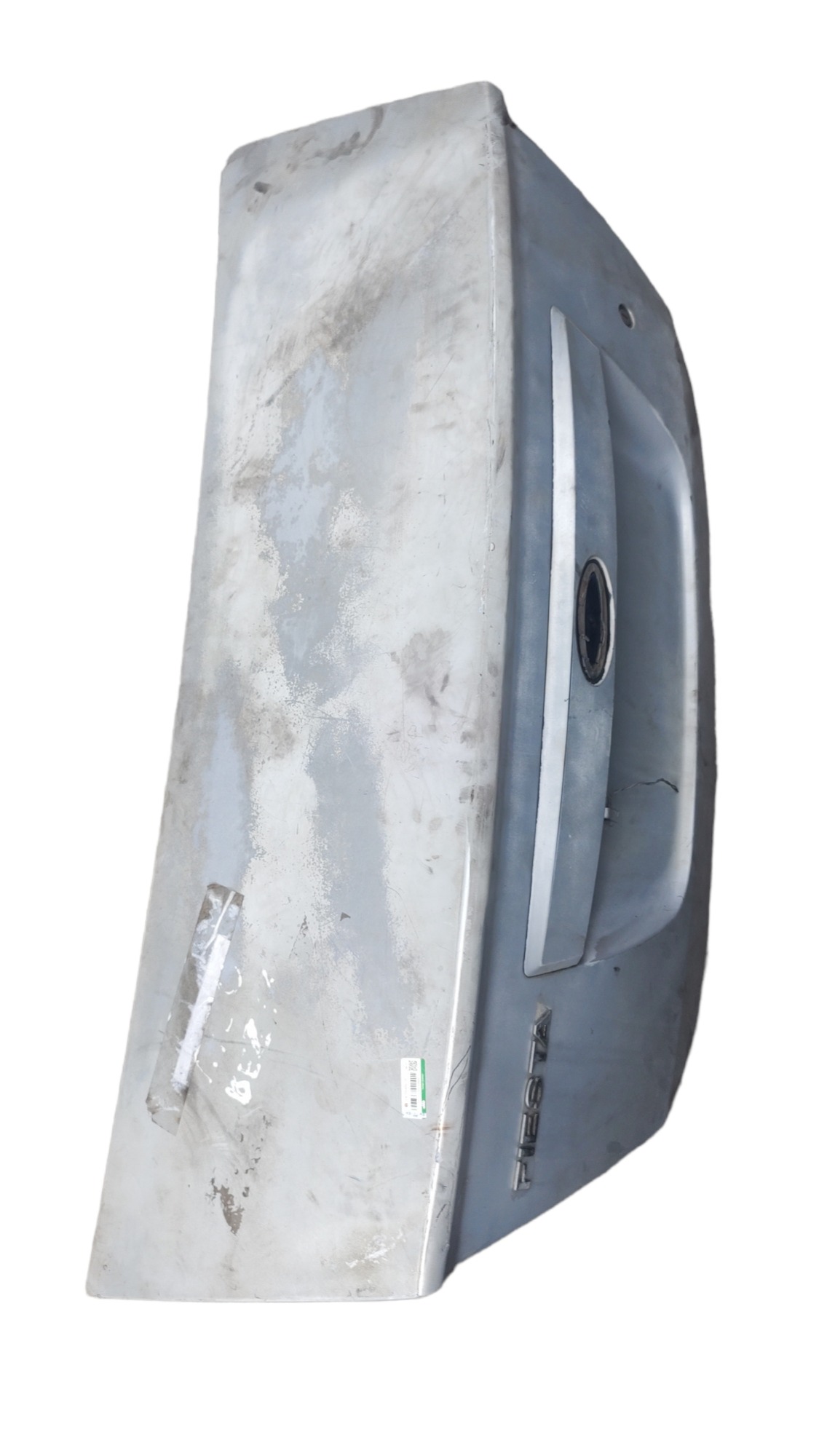Tampa Traseira Ford Fiesta Sedan  2005 Prateado 1