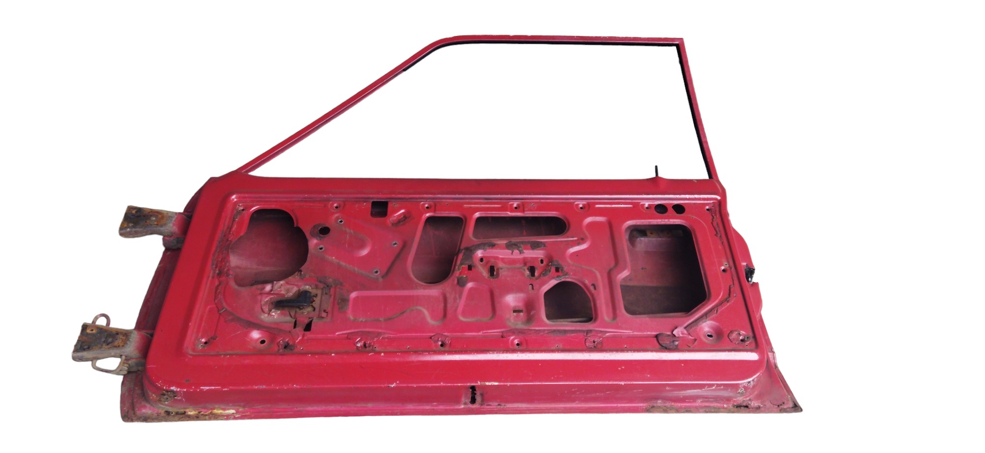Porta Dianteira Direita Ford Corcel 2 Com Detalhes  Dianteira Direito Vermelha 4
