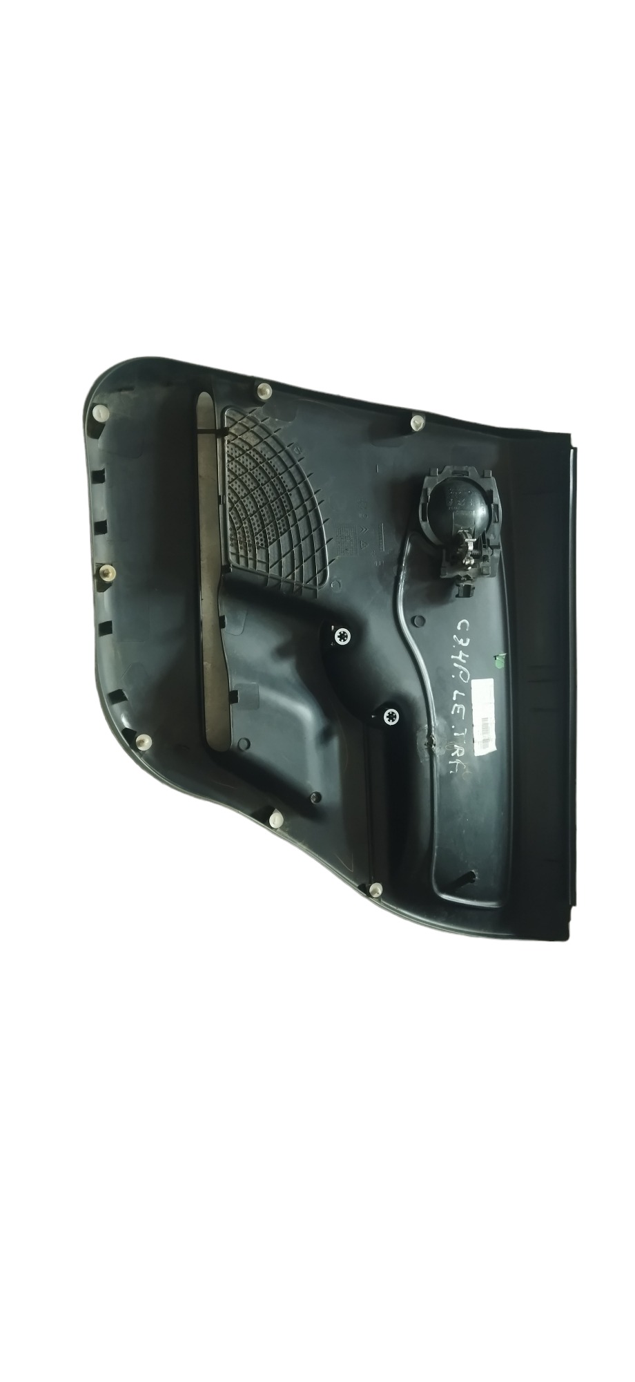 Forro Porta Traseira Esquerda Citroen C3  Preto 4