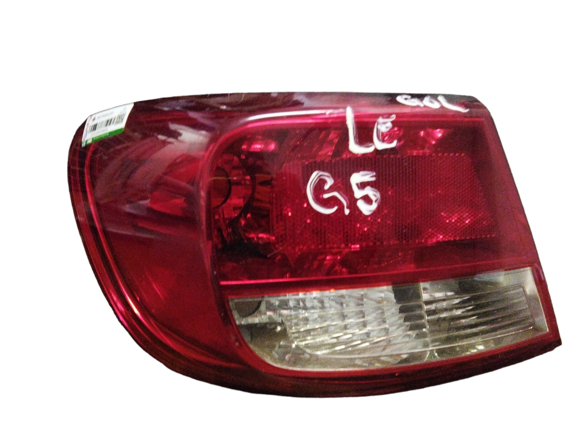 Lanterna Traseira Esquerda Vw Gol G5 Esquerdo Vermelho 6