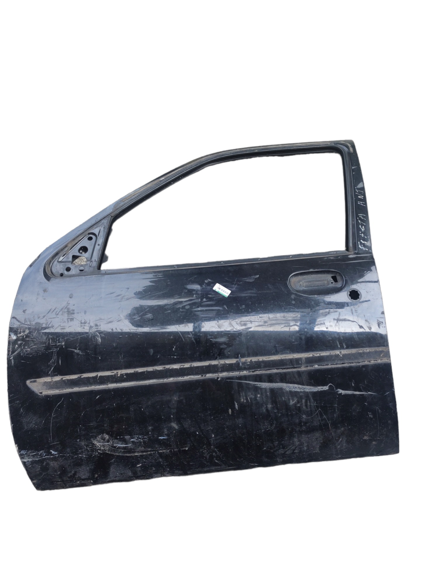 Porta Dianteira Esquerda Ford Fiesta 2001 4p Dianteira Preto 1