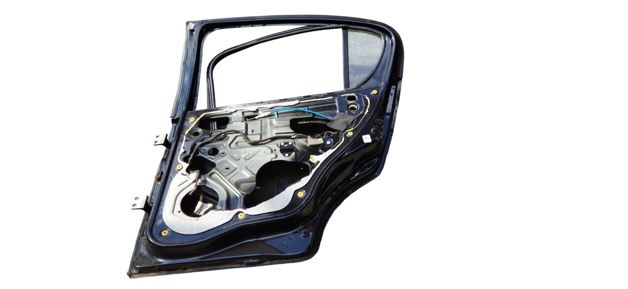 Porta Traseira Direita Fiat Palio Attractive 2015 Traseira Direita Preto 2