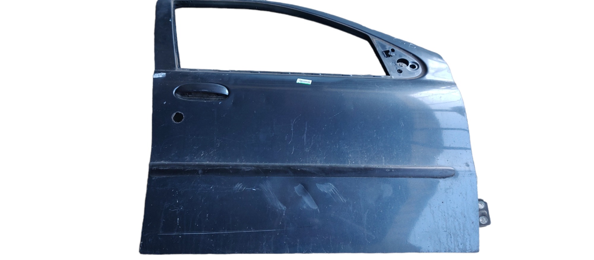 Porta Dianteira Direita Fiat Palio 2002 C/detalhe Dianteira Direita Azul 1
