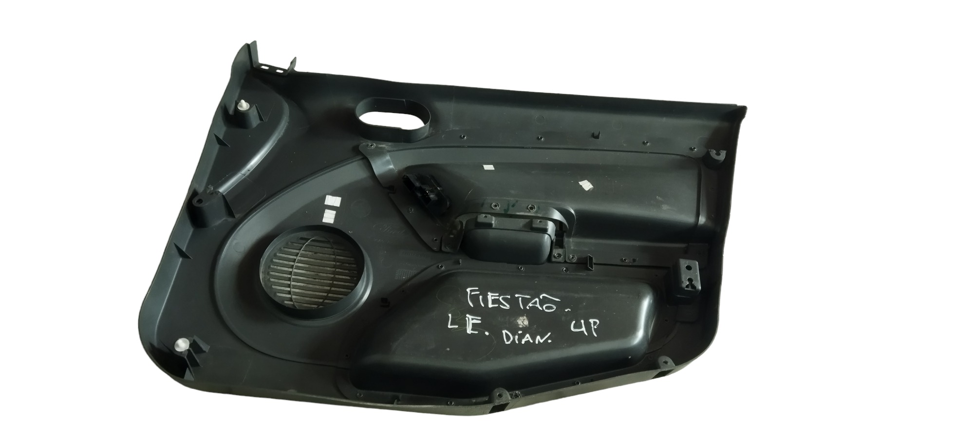 Forro Porta Dianteira Esquerda Ford Fiesta 4 Portas  Cinza 3