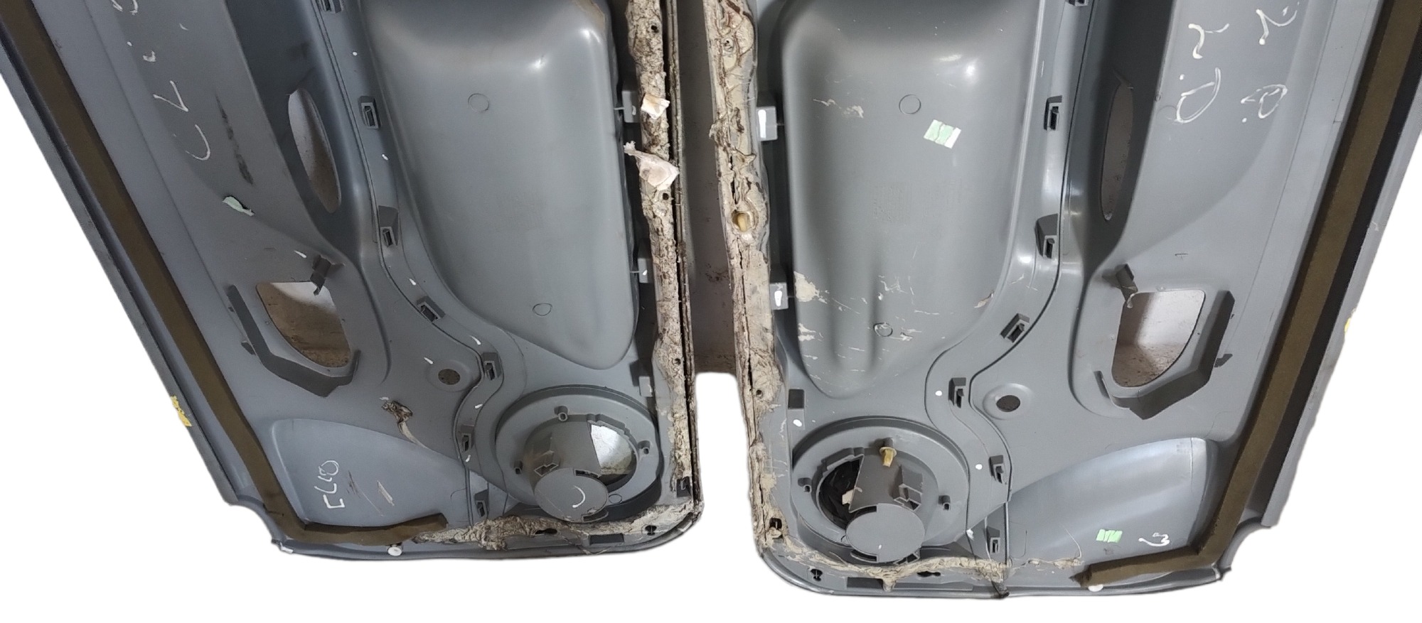 Par Forro De Porta Renault Clio 2p Cinza 6