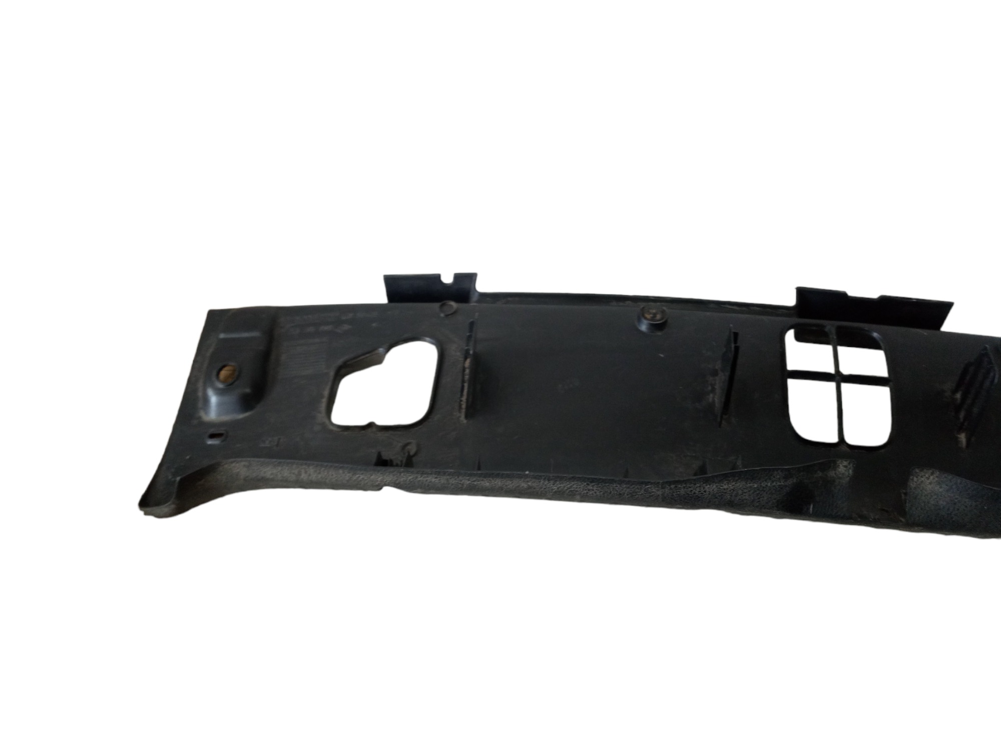 Moldura Interna Soleira Tampa Traseira Renault Clio 2002  Preto 8