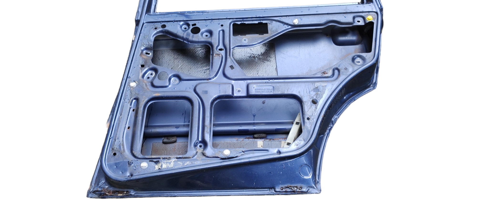 Porta Traseira Direita Fiat Uno Mille 1999 Traseira Direito Azul 5