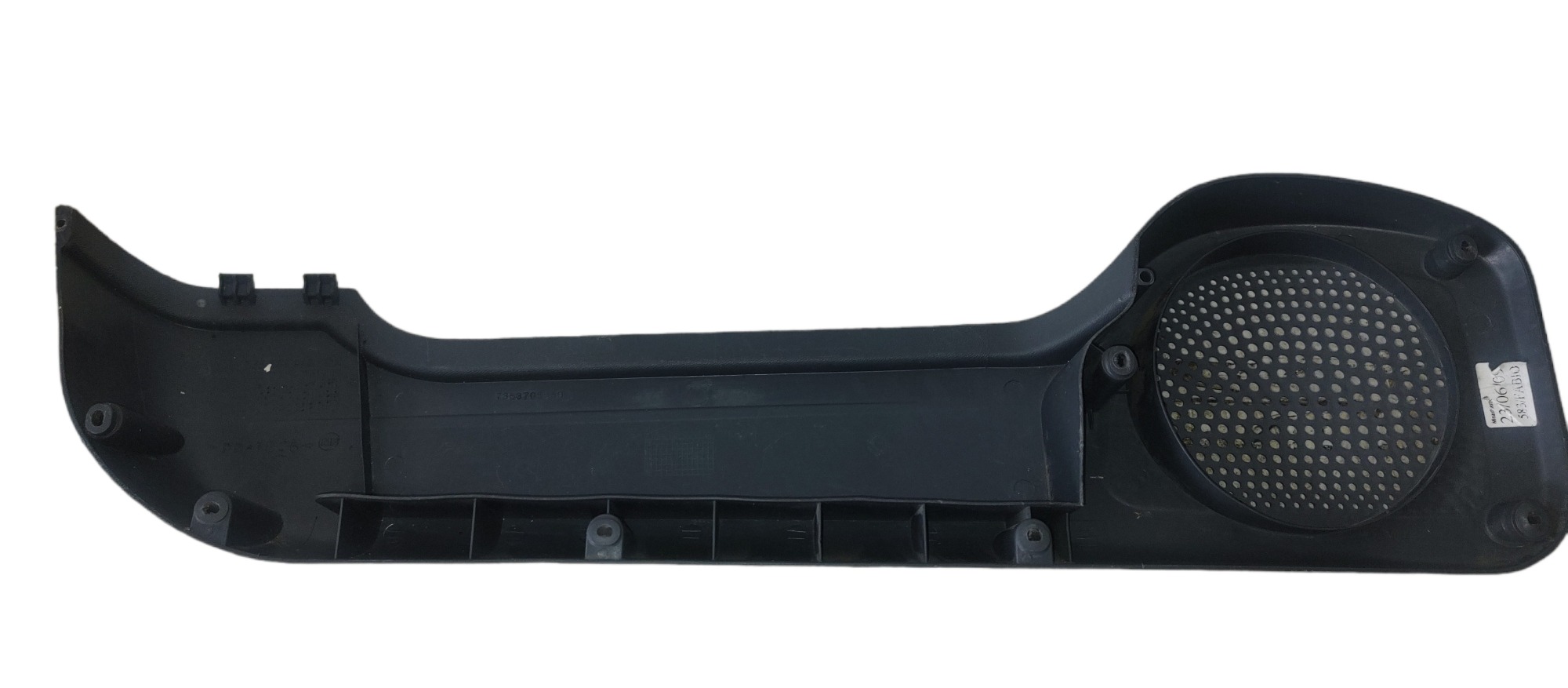 Porta Objetos Lado Direito Fiat Palio 2p Cinza 4