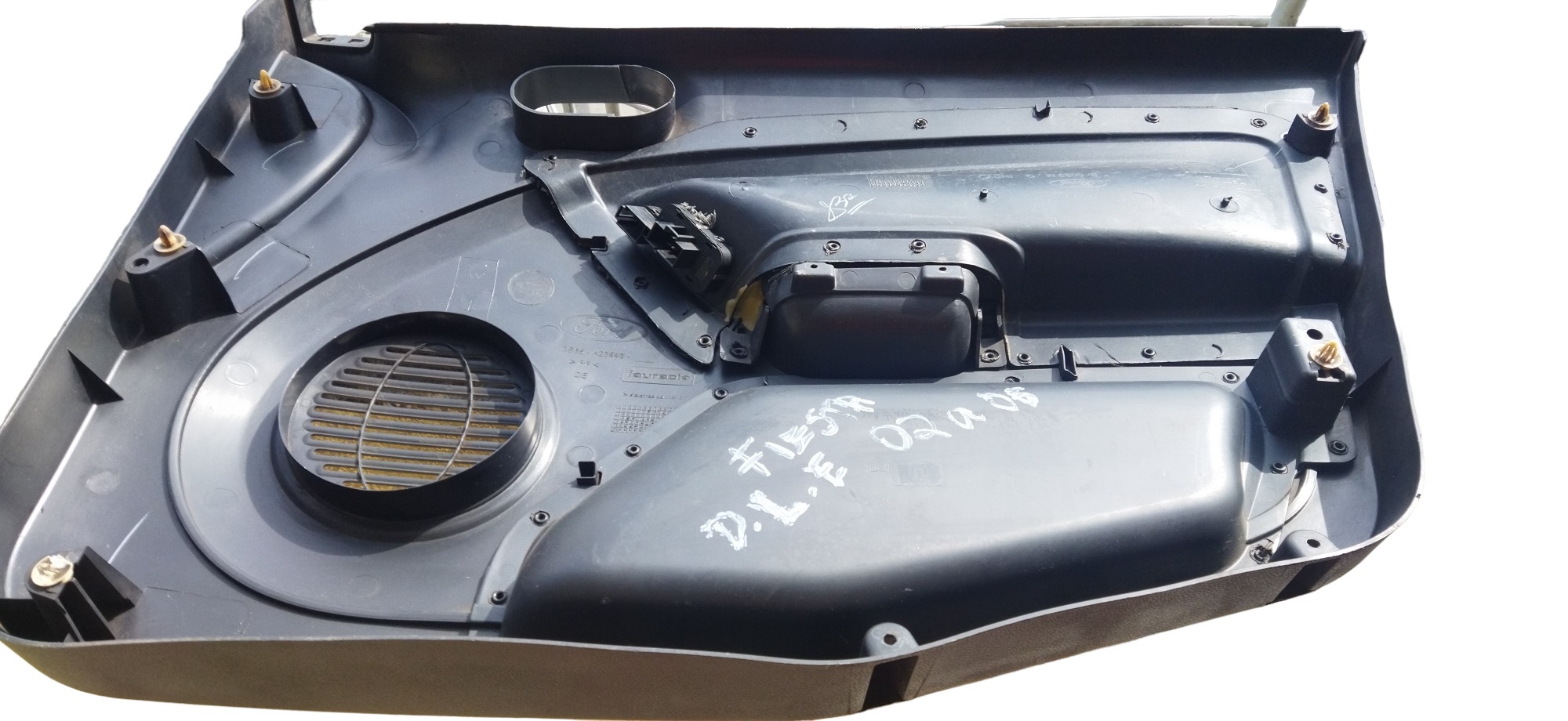 Forro De Porta Dianteira Esquerda Ford Fiesta 2002/06 Preto 2