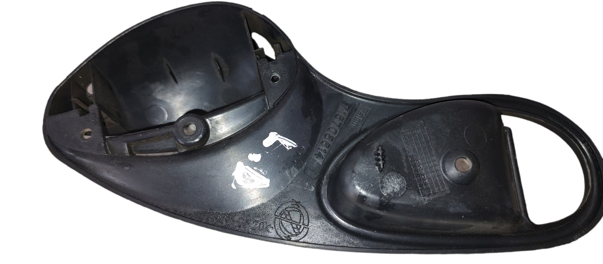 Moldura Maçaneta Interna Direita Fiat Palio Preto Dianteira/traseira 3