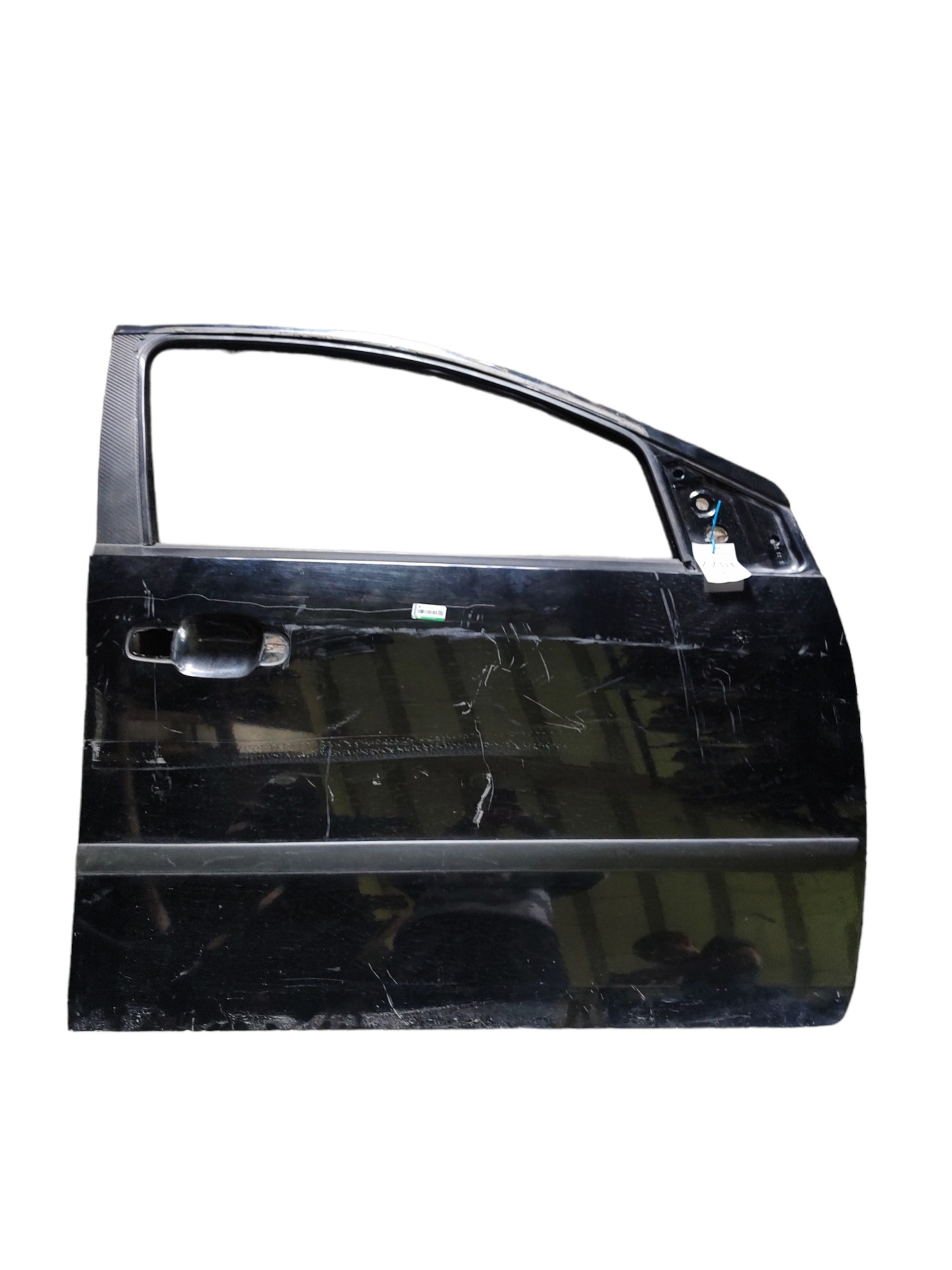 Porta Dianteira Direita Ford Fiesta 2005 4p Dianteira Preto 1