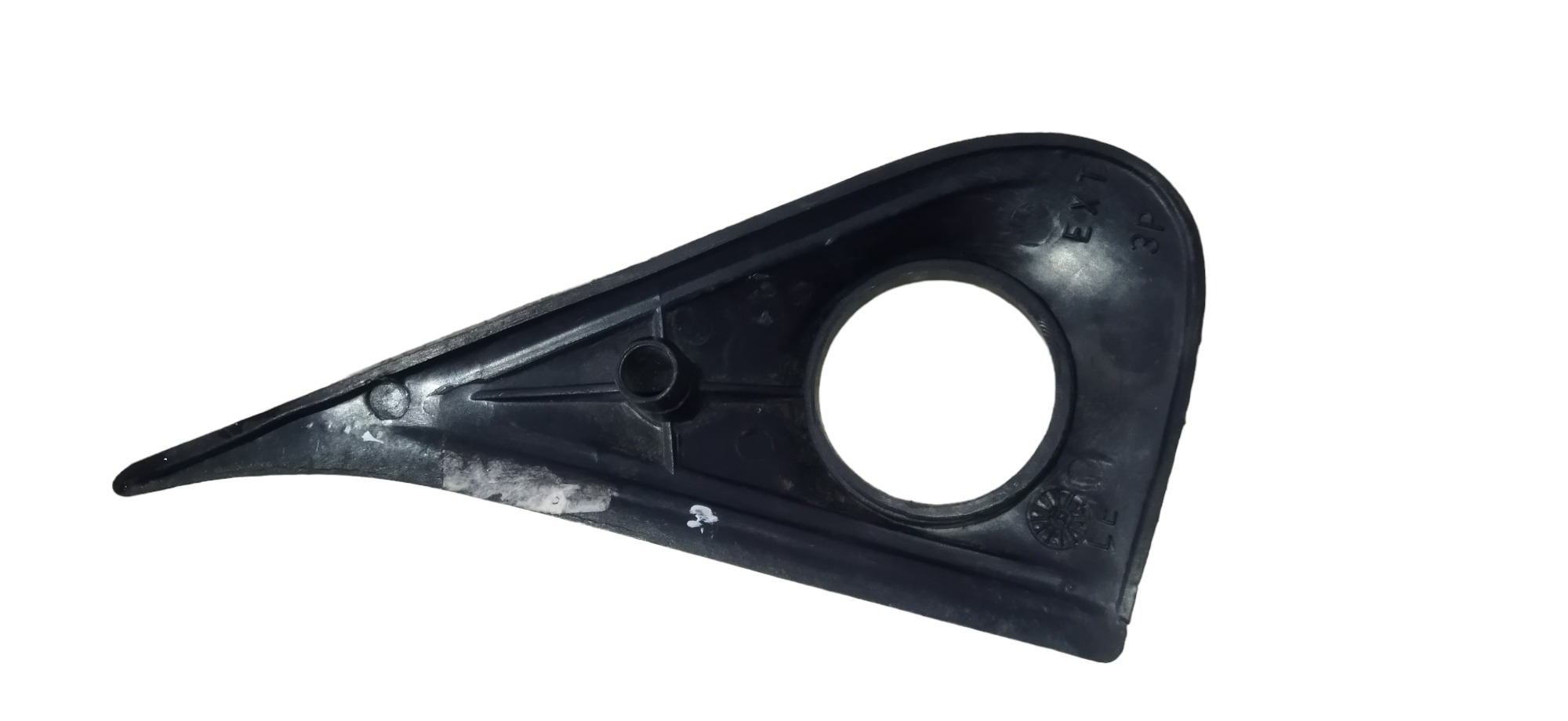 Moldura Intern Retrovisor Esquerdo Fiat Uno  Preto 2