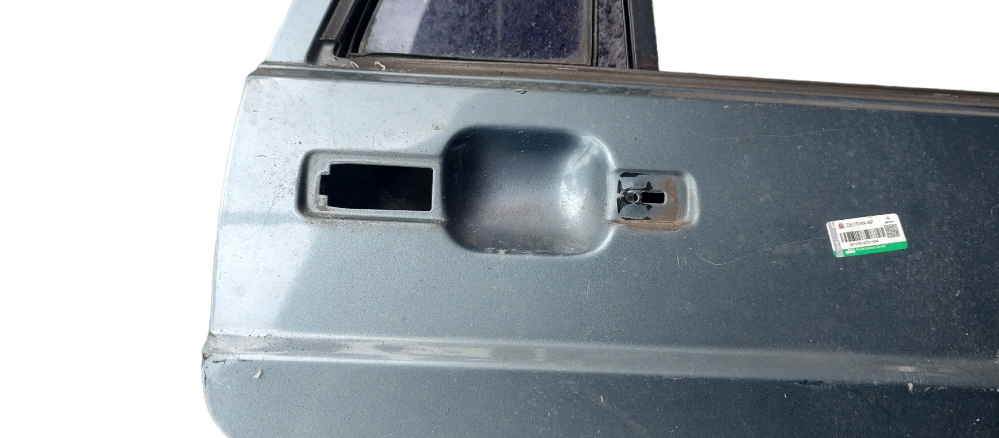 Porta Traseira Direita Vw Santana Quantum Cl 1992 Traseira Direito Cinza 3