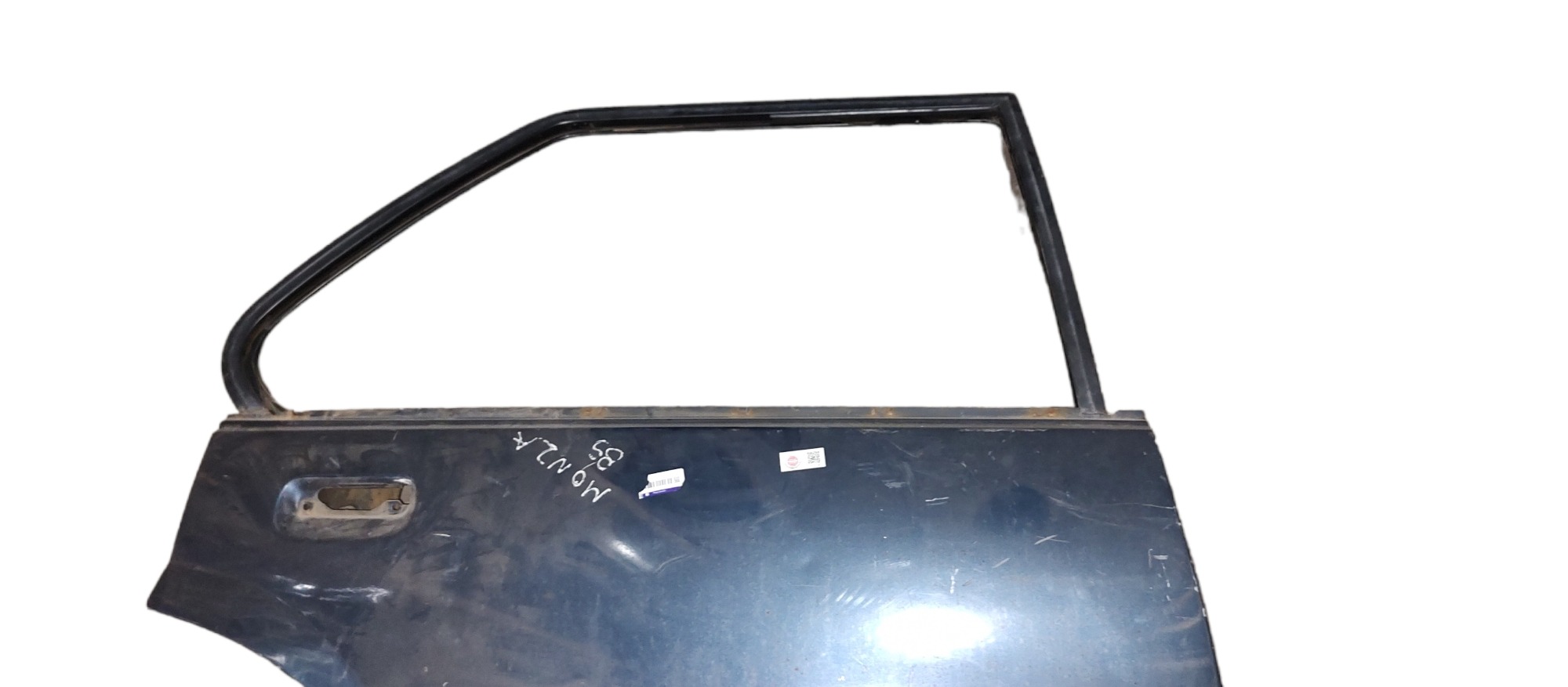 Porta Traseira Direita Gm Monza 86 Traseira Direita Azul 3