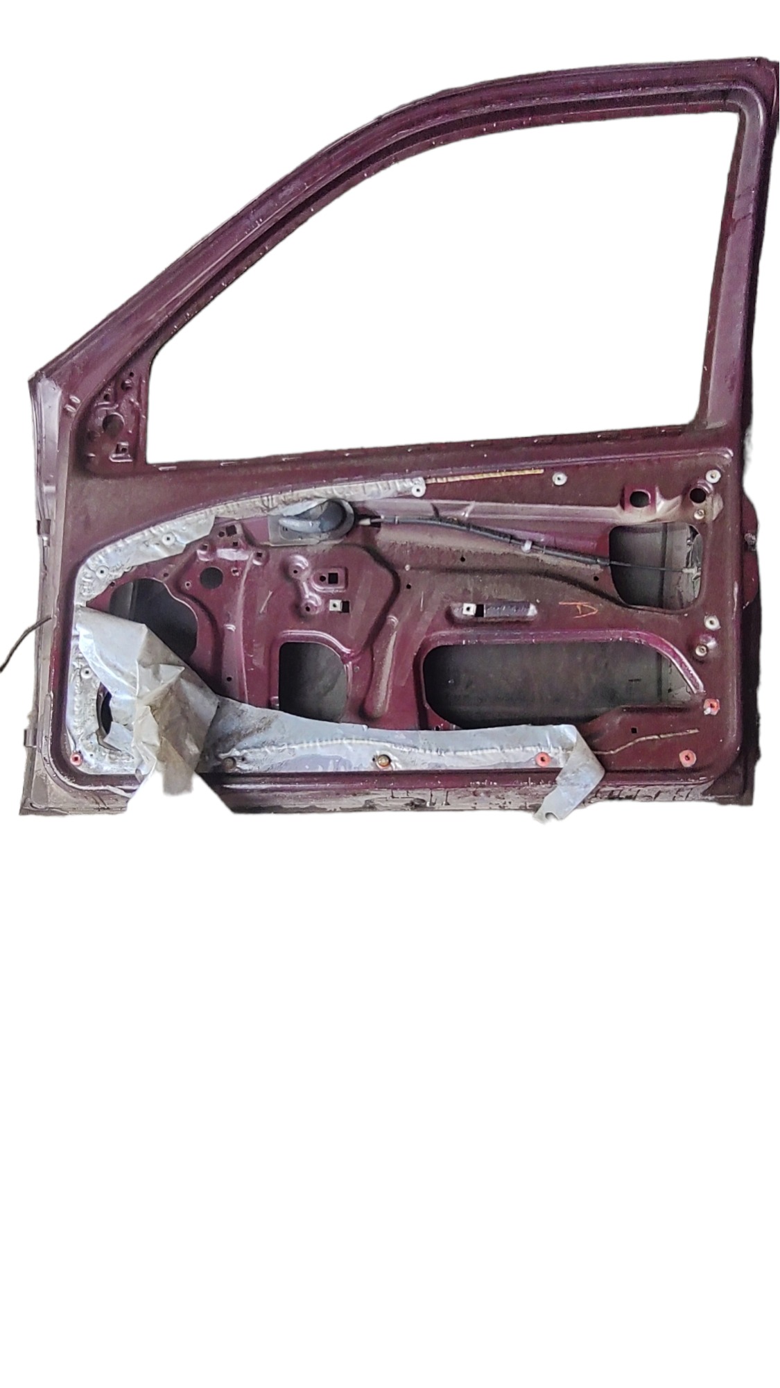 Porta Dianteira Direita Fiat Palio Dianteira Direita Bordô 3