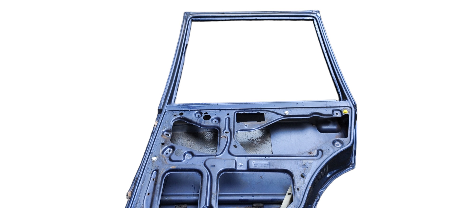 Porta Traseira Direita Fiat Uno Mille 1999 Traseira Direito Azul 4