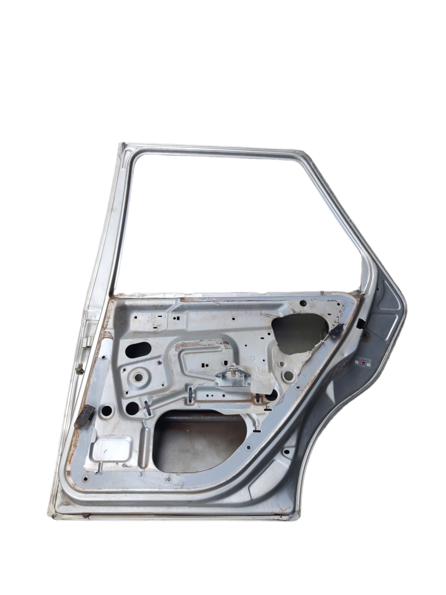Porta Traseira Direita Ford Fiesta 2001 Traseira Direito Branco 2