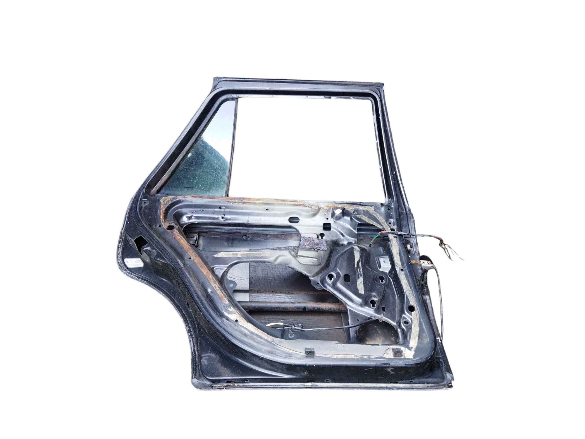 Porta Traseira Esquerda Vw Gol Parati 1999 Traseira Esquerda Preto 4