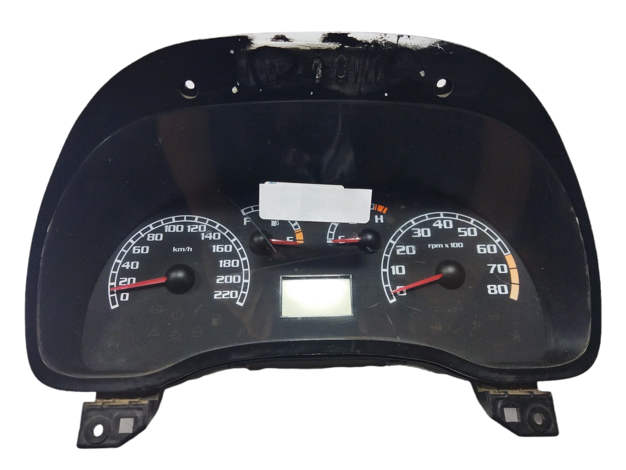 Painel Instrumento Fiat Idea 2006 Preto 2