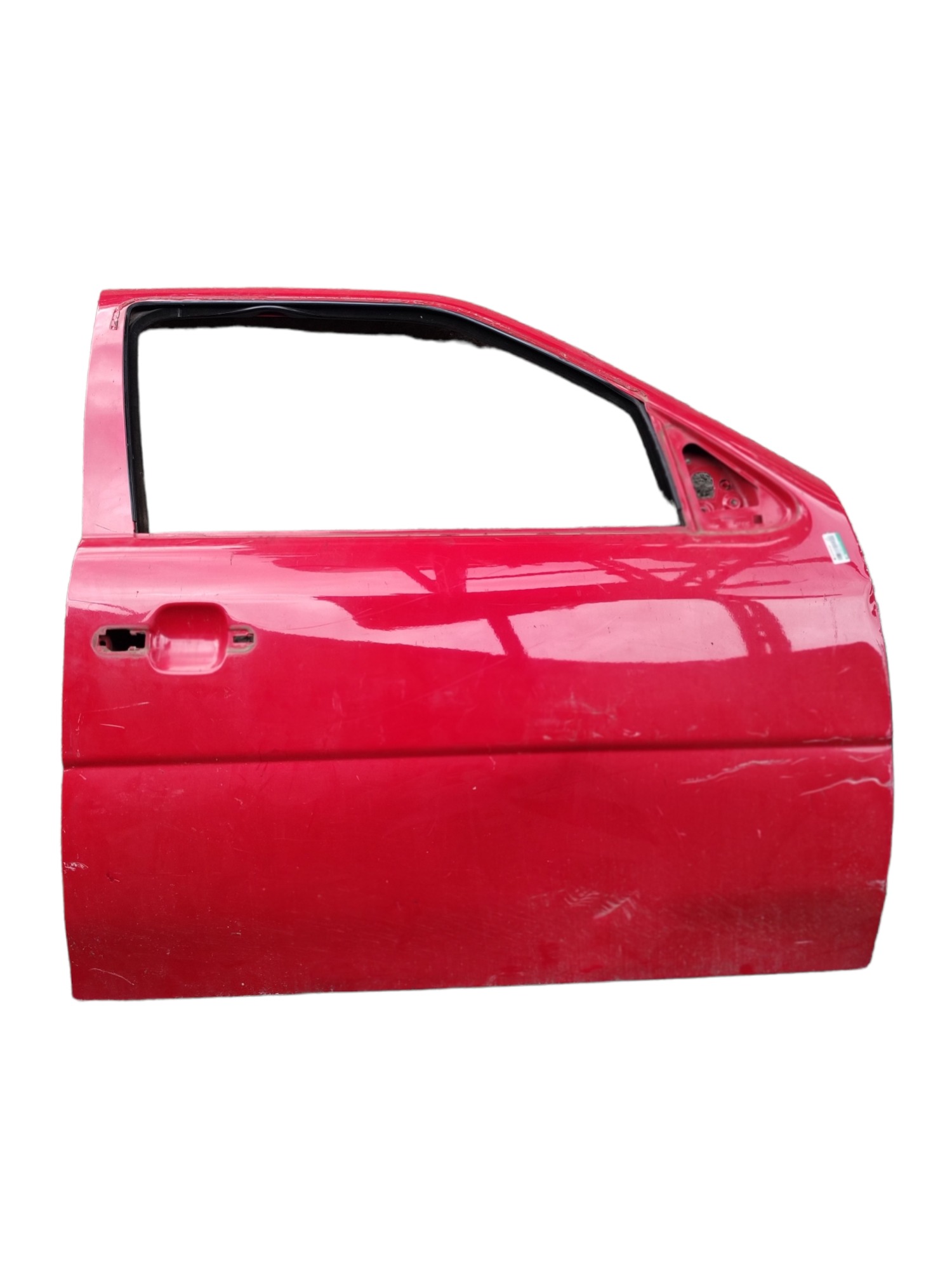 Porta Dianteira Direita Vw Saveiro 2007 Dianteira Vermelho 1