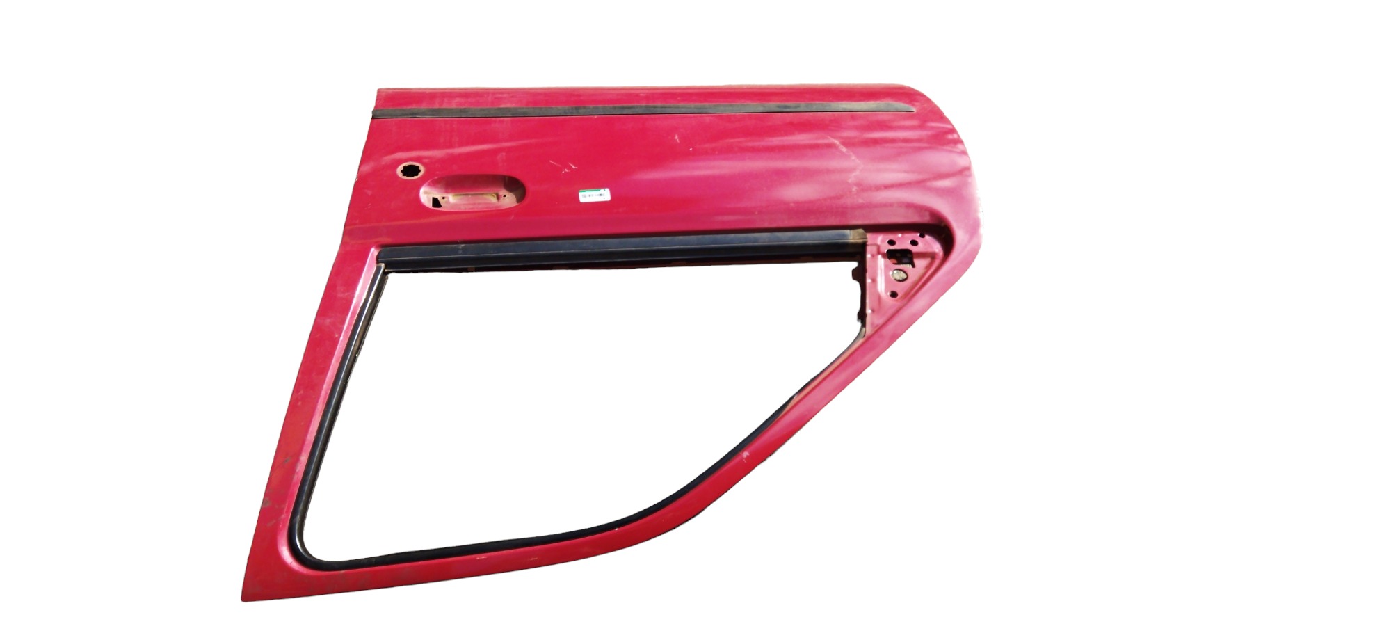 Porta Dianteira Esquerda Ford Fiesta 4 Portas 2002 Dianteira Esquerda Vermelha 2