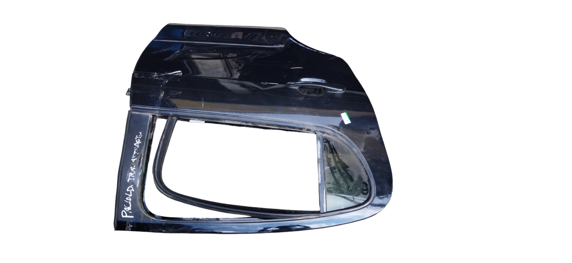 Porta Traseira Direita Fiat Palio Attractive 2015 Traseira Direita Preto 5