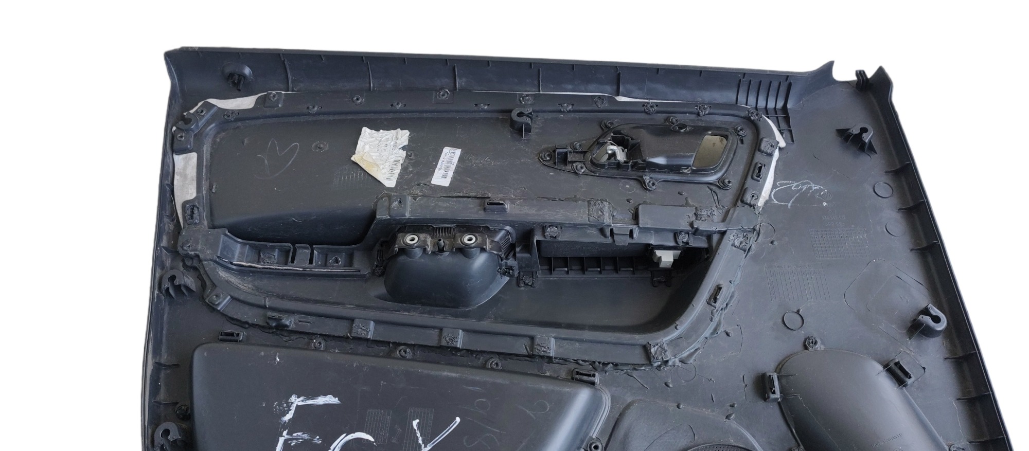Forro De Porta Dianteira Direita Vw Fox 2011 Preto 5