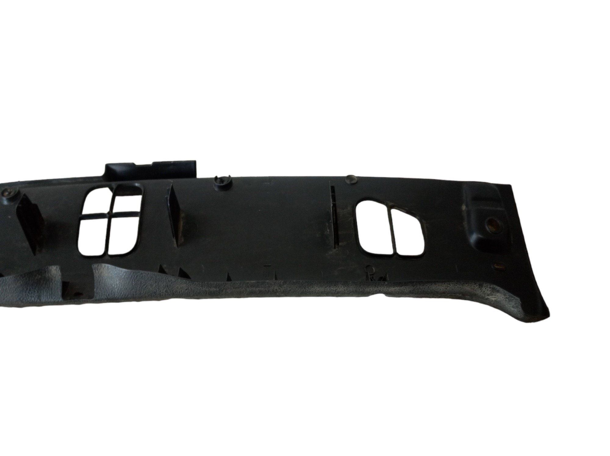 Moldura Interna Soleira Tampa Traseira Renault Clio 2002  Preto 6