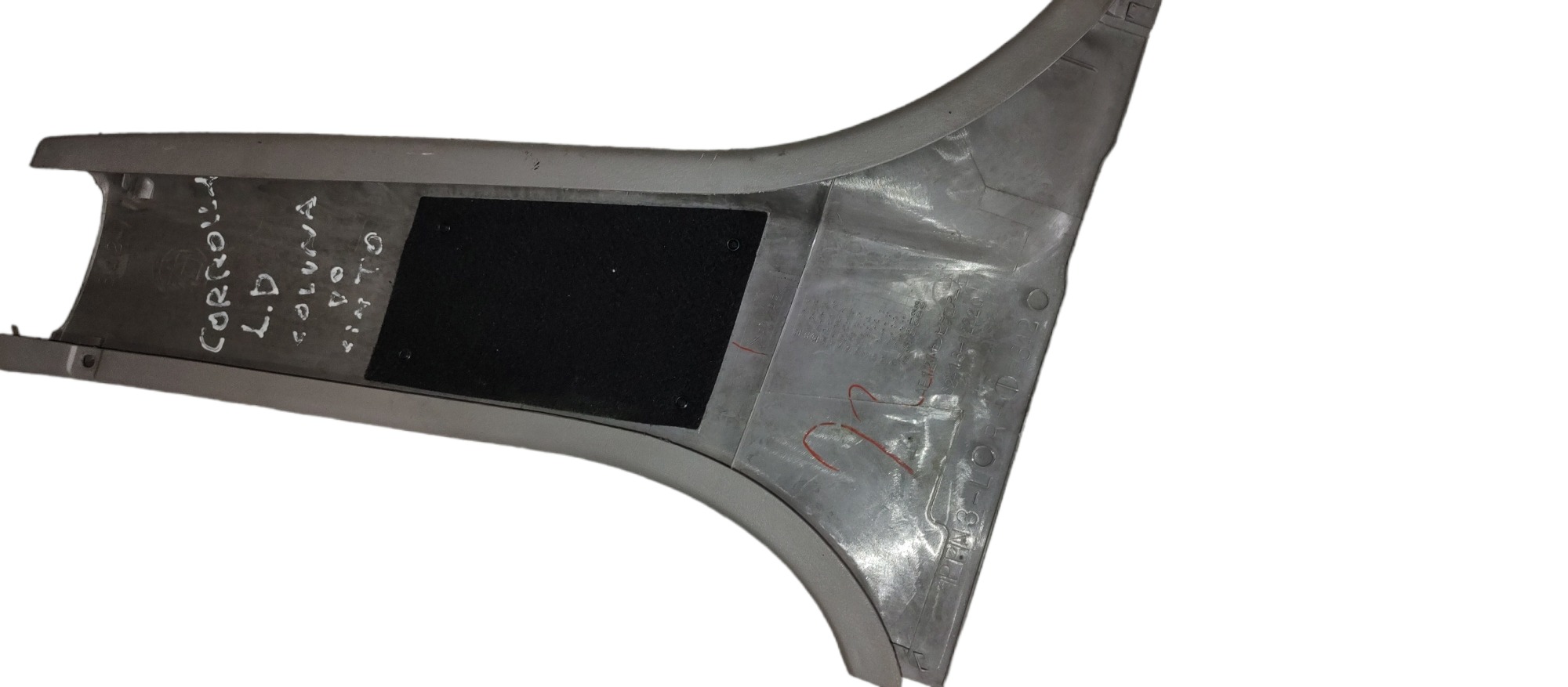 Moldura Coluna Central Lado Direto Toyota Corolla 1999 2