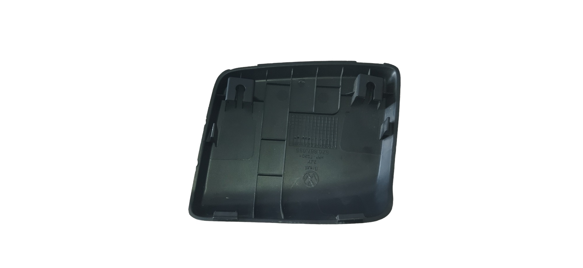 Moldura Tampa Traseira Lado Esquedo Vw Fox Preto 2