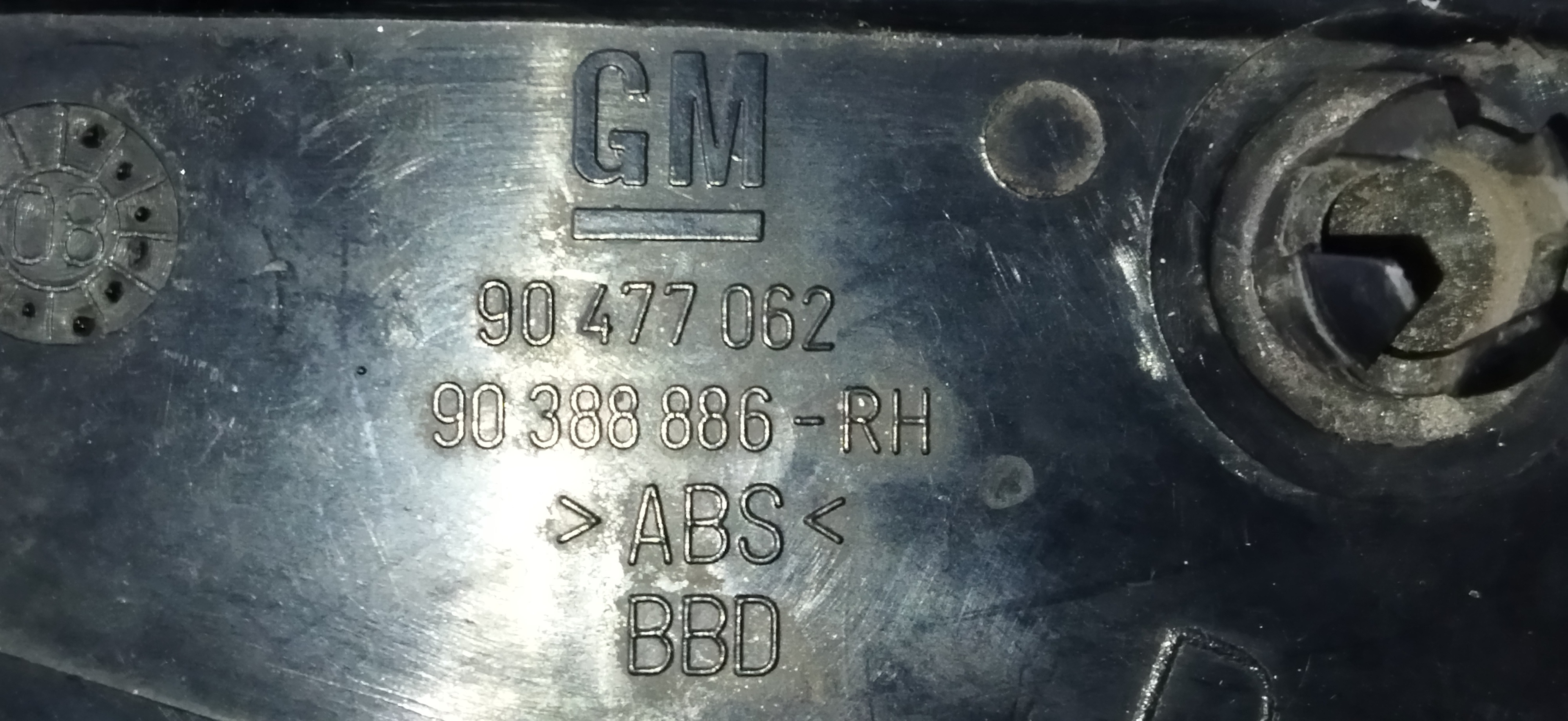 Acabamento Porta Traseira Direita Gm Corsa 7
