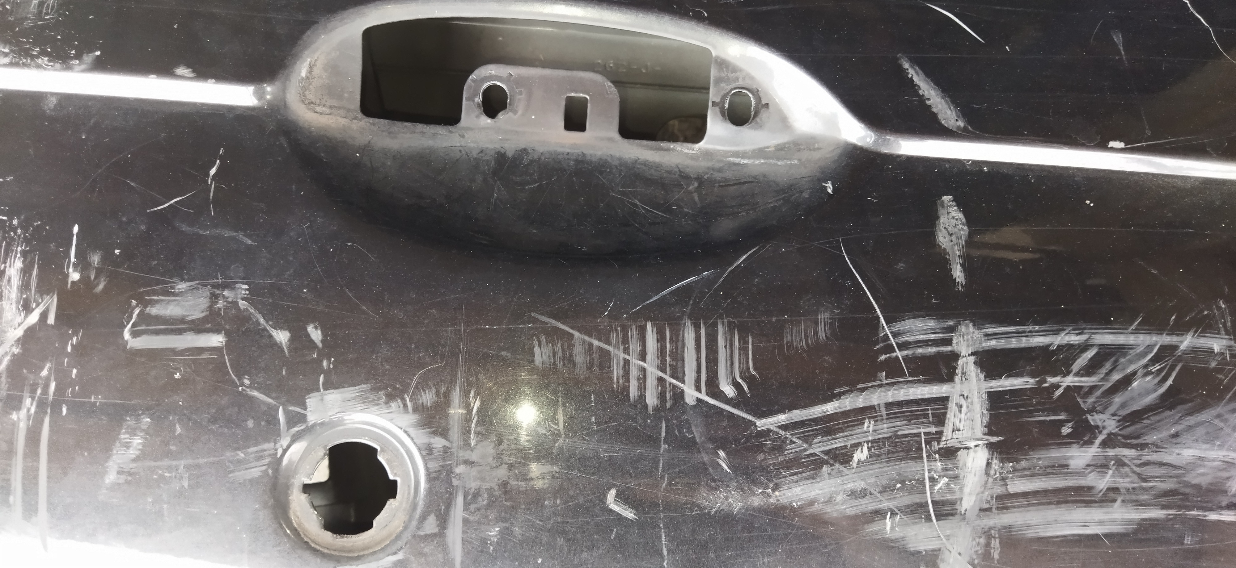Porta Dianteira Direita Renault Scenic 2001 C/detalhes  Dianteira Direita Preto 9